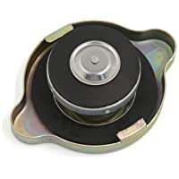 sourcingmap Tapón del radiador Radiador universal de metal dorado de tamaño M
